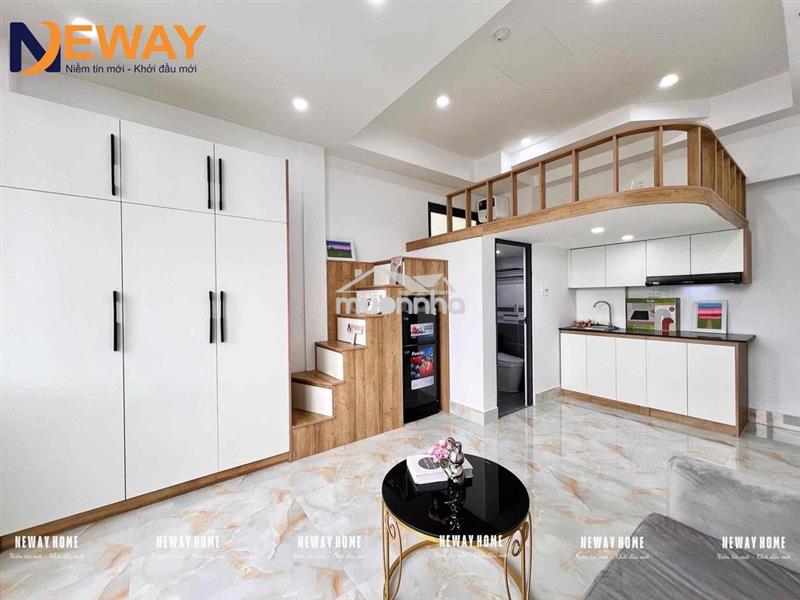 Căn hộ dịch vụ cao cấp mới - full nt máy giặt riêng - ngay ngã tư 4 xã
