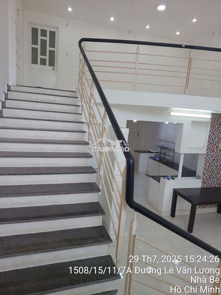 Cho thuê nguyên căn hẻm 1508 lê văn lương 1 trệt, 1 lầu - 3