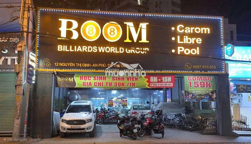 Sang nhượng clb bida lớn nhất quận 2