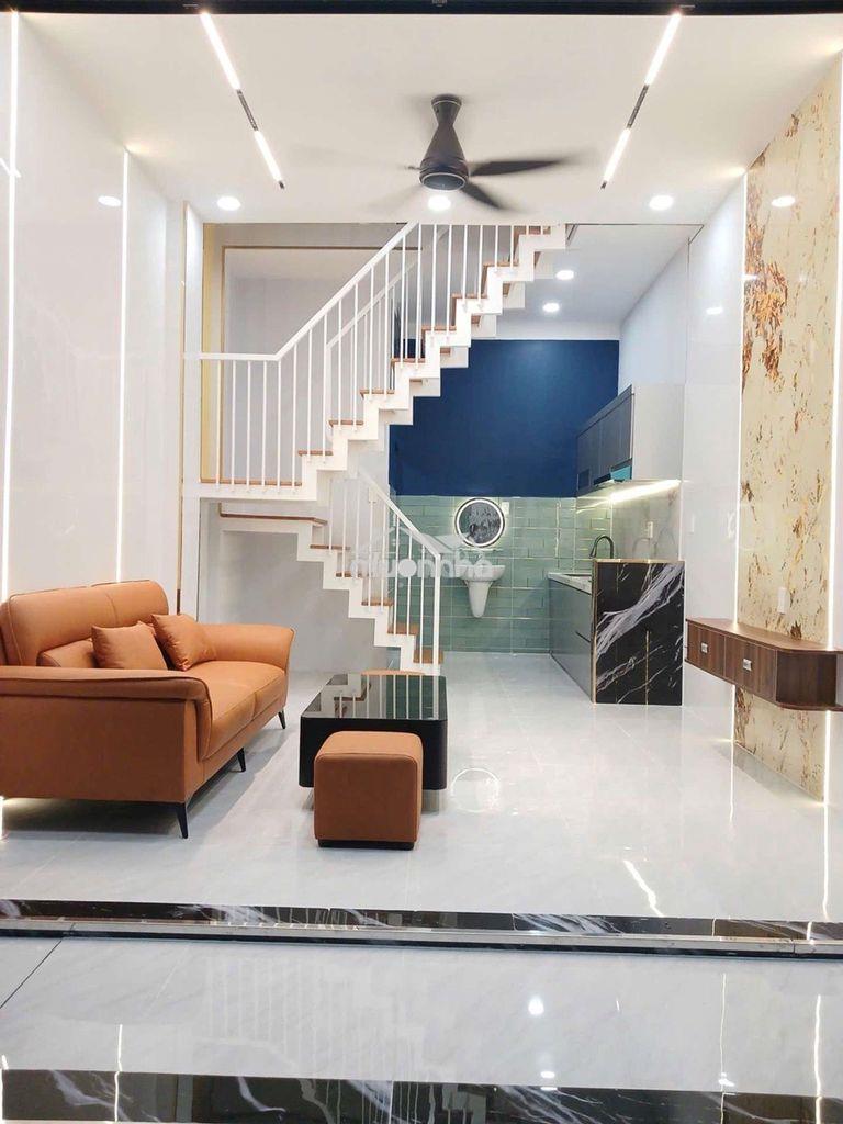 Nhà hẻm lý tuệ sát mặt tiền đường,tân phú,2 tầng_shr vuông vức 30m2 - Ảnh 2