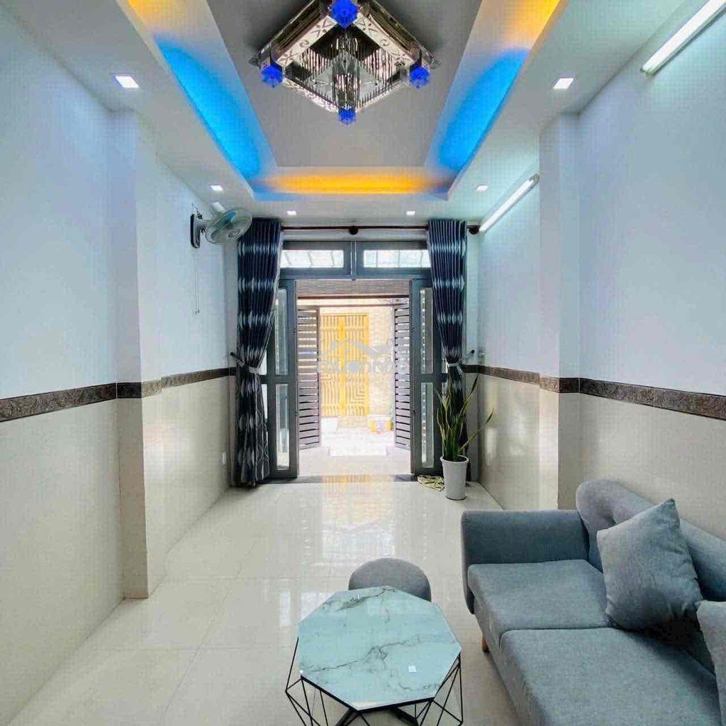 Cho thuê nhà 3lầu st 4pn-4wc phạm văn chiêu 11tr như hình - Ảnh 3