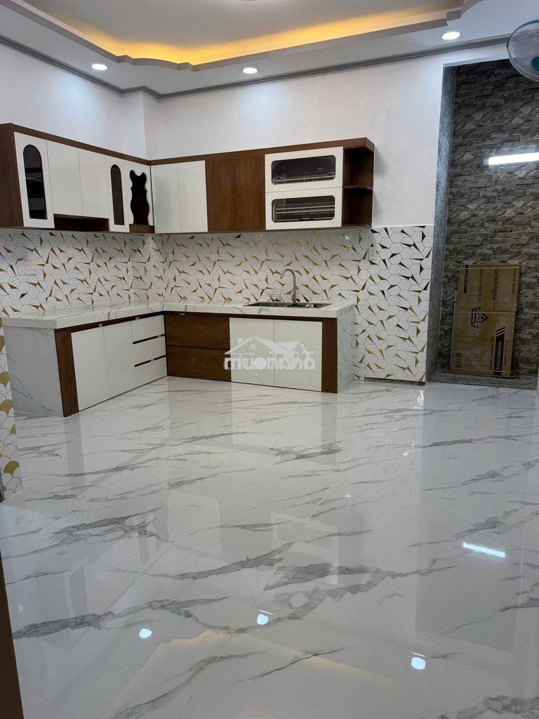 ⛩️ Nhà 3tầng bà ký, q6 ⛩️    dt: 4,25 nở hậu 4,5 m x 13m 👉 dt sàn 128m2 - Ảnh 3