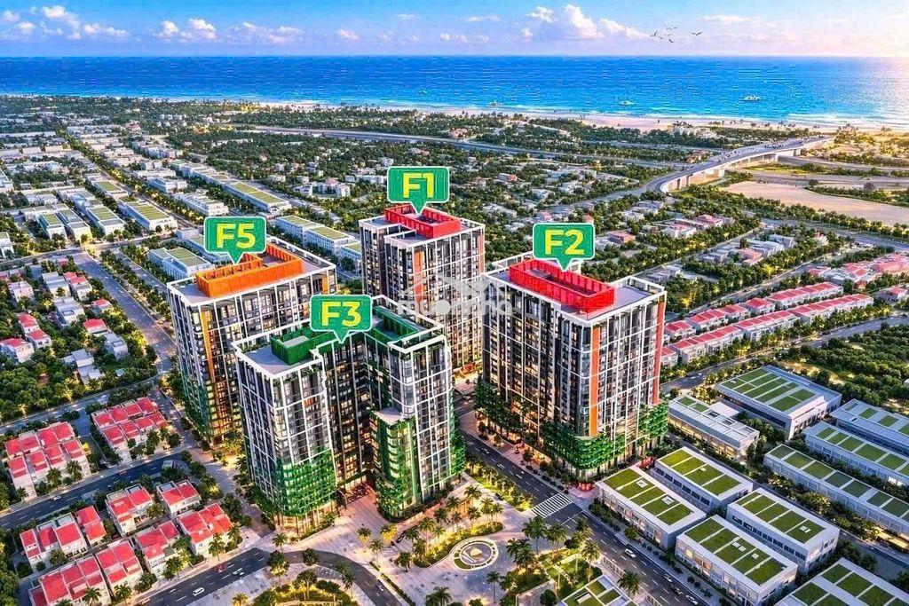 Cơ hội đầu tư căn góc 2pn fours chỉ với 1.3tỷ. dt: 59m2-2pn view biển - Ảnh 3