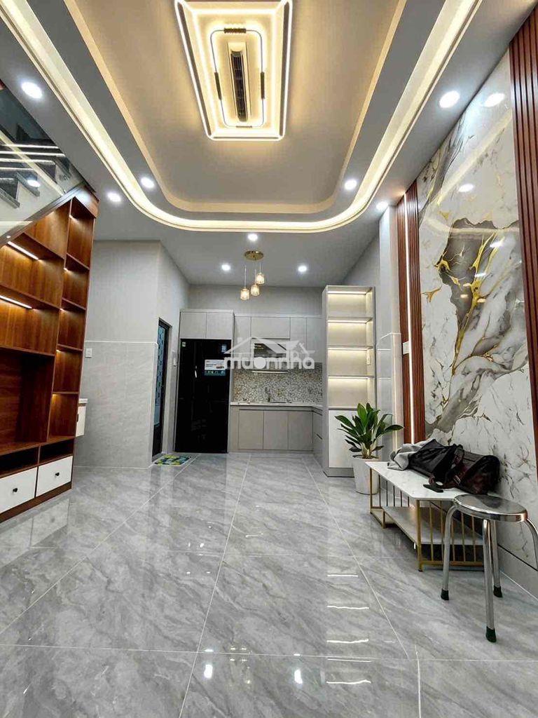 Nhà mới 4.2x7m 1 trệt 1 lầu 2pn 2wc hẻm lê ngã - tân phú - giá 4.95 ty