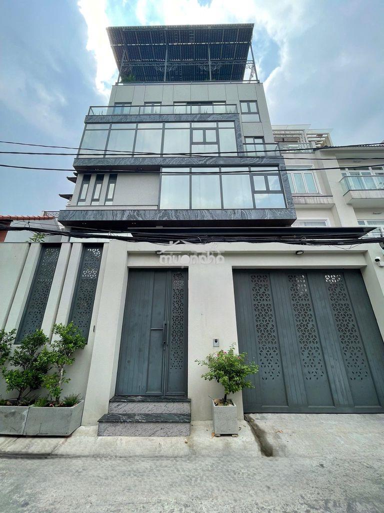 🙋 Cho thuê nhà hxh cửu long_7x20m_hầm trệt 3 lầu, thang máy.