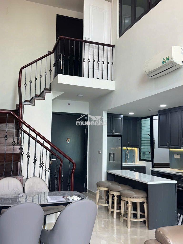 Căn hiếm- 2pn duplex 123m2 sân vườn full nội thất giá chỉ 32tr/ tháng. - 2