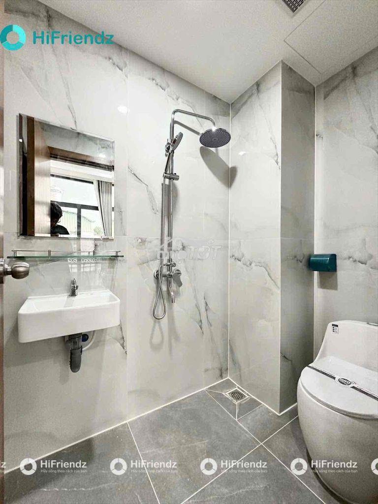 Cho thuê căn hộ dịch vụ-full nội thất-cửa sổ, ban công phòng mới 100% - Ảnh 4