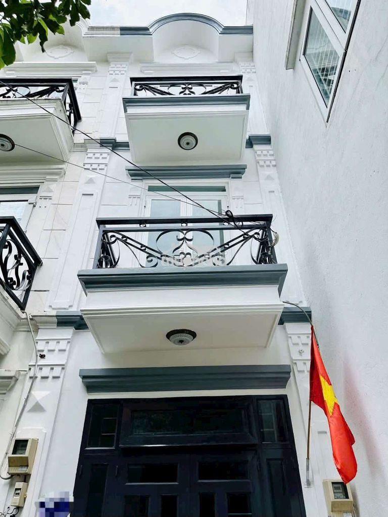 Bán nhà khu vip, đường rộng 4m, (3.5x12), 2 lầu, 4 pn, thạnh xuân, q12