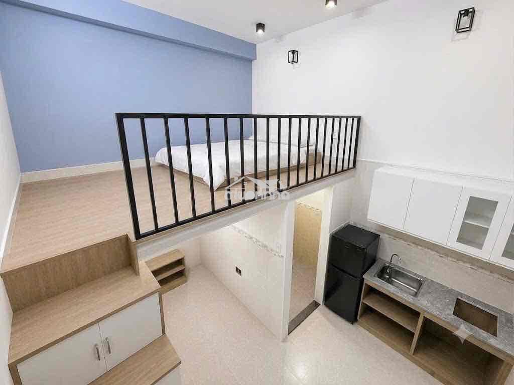 Cho thuê căn hộ duplex full nt gác cao 2m_2 chổ ngủ_ngay đh văn hiến - Ảnh 2