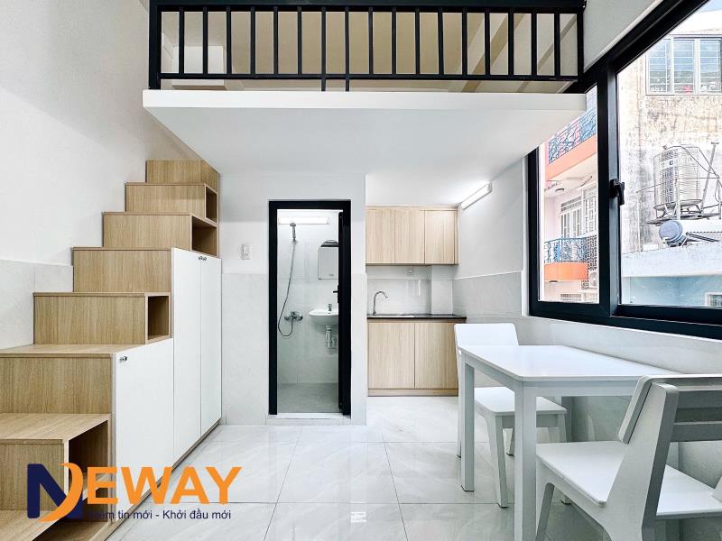 🔥 Cho thuê căn hộ duplex - ban công - full nội thất | ngay đh văn hiến