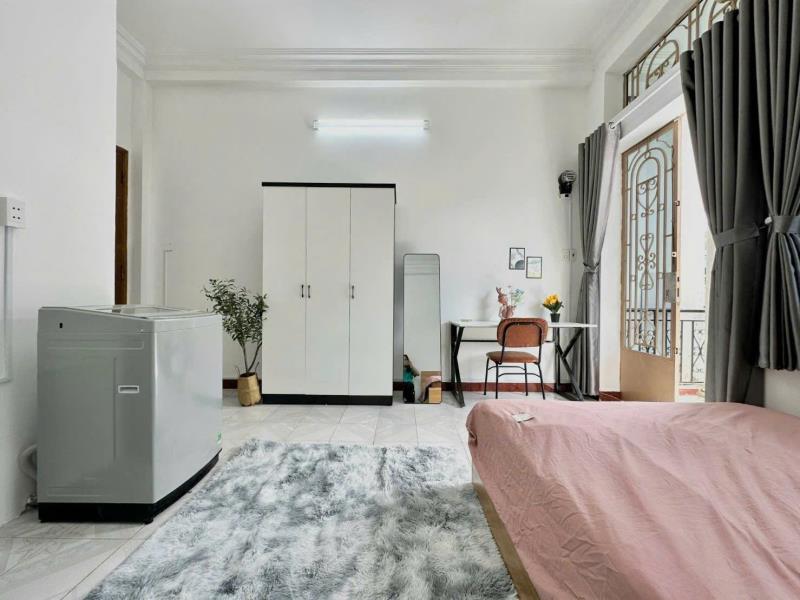 Cho thuê căn hộ studio - full nội thất- có máy giật rêng - bancon siêu to -  bùi đình túy, bình thạnh - Ảnh 3