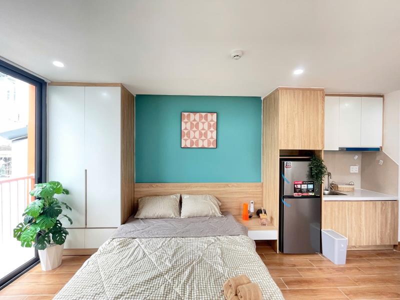 Cho thuê căn hộ mới xây 100%, ban công lớn – phú nhuận, khu ẩm thực phan xích long, tiện đi quận 1 & quận 3 - Ảnh 4