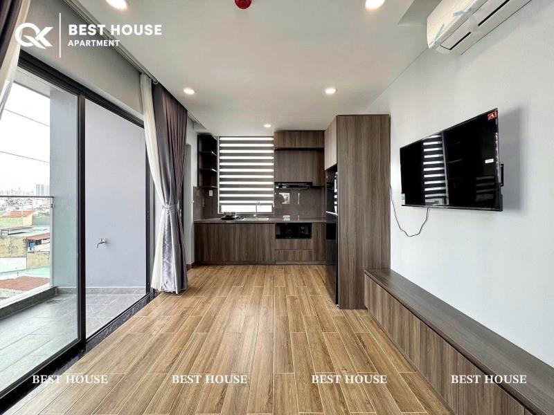 🏡 Cho thuê căn hộ cao cấp – khu vực âu cơ - 60m2 - bancol - Ảnh 4
