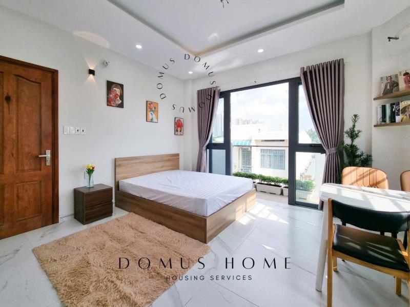 Studio ban công cửa sổ siêu sáng | full nội thất mới | siêu đẹp | gần lotte tdtu rmit | không gian thoáng