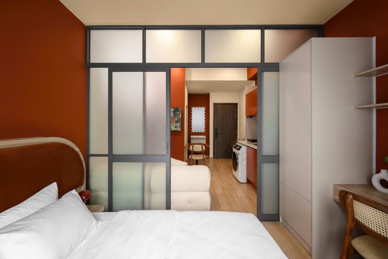 Căn hộ 1 phòng ngủ riêng biệt cửa sổ thoáng full nội thất đường xô viết nghệ tĩnh quận bình thạnh, sát q1, ngã tư hàng xanh - Ảnh 3