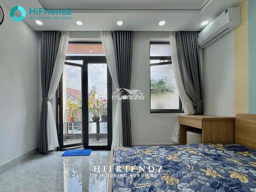 Studio full nội thất ban công siu chill đi bộ sang đh lđxh - uth - Ảnh 3