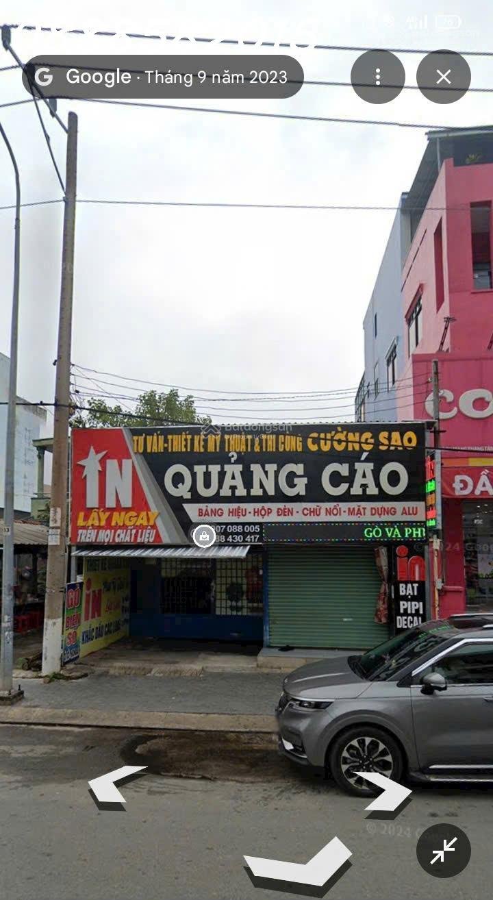 Bán nhà mặt phố 445, cách mạng tháng tám, phường phú cường, 438.1m2