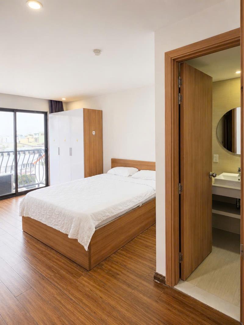 Cho thuê căn hộ 2pn rộng có ban công lớn full nội thất có hồ bơi đường trần bình trọng tiện đi quận 1 - Ảnh 4