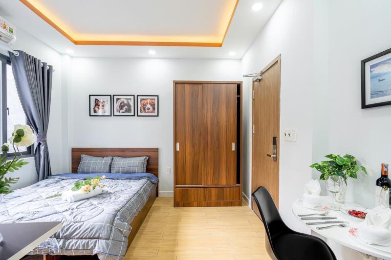 Cho thuê căn hộ 35m² – full nội thất – gần ngã tư hàng xanh  - Ảnh 3