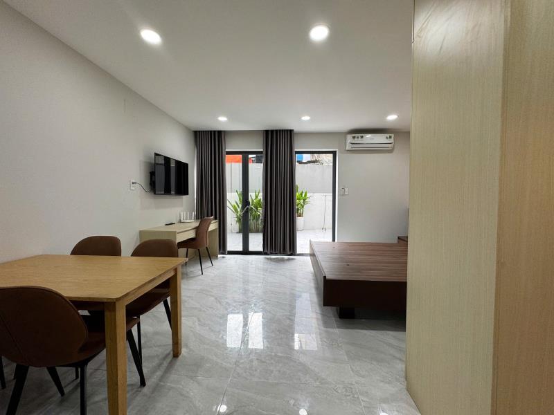 Studio bancol sân vườn | 📍aeon tân phú | full nt - máy giặt riêng - thang máy  - Ảnh 3