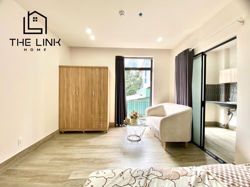 1 phòng ngủ 45m² ban công lớn – máy giặt riêng, giáp q1, q2 | ung văn khiêm, bình thạnh - Ảnh 3