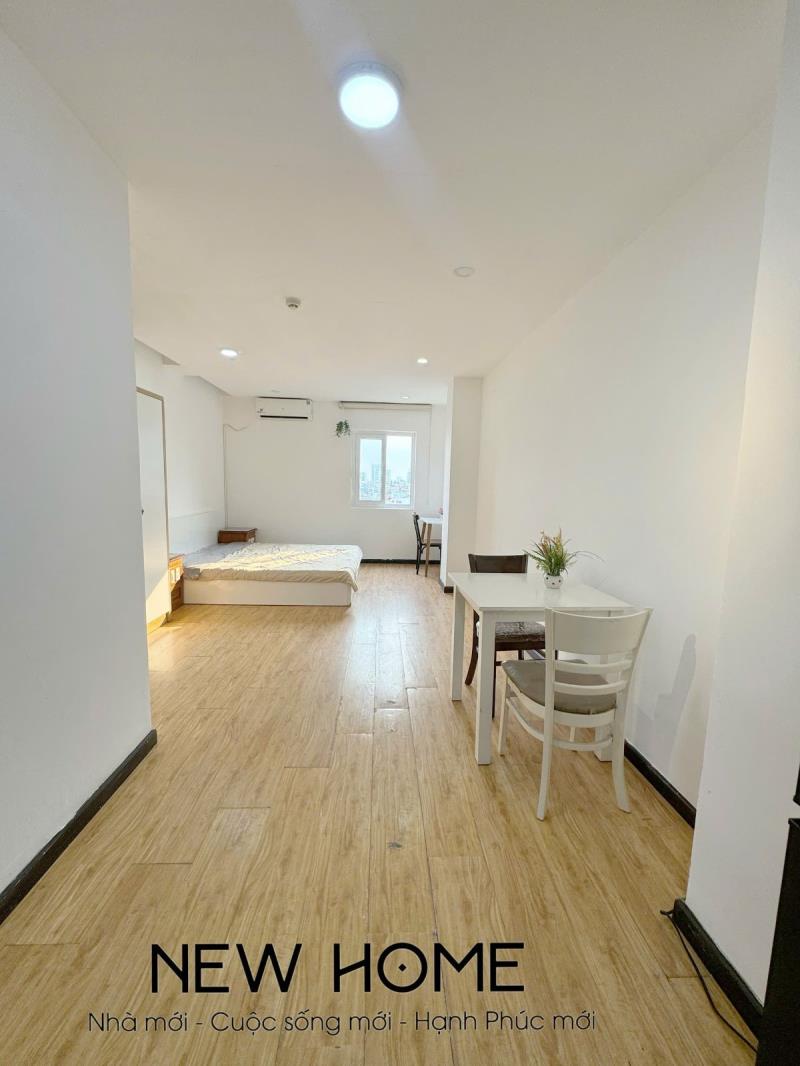Cho thuê căn hộ studio ban công rộng rãi 30m2 | gần công viên gia định - phú nhuận - bình thạnh