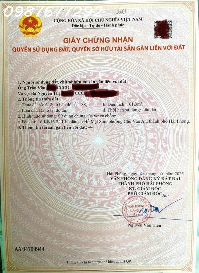 Bán hoặc cho thue lô góc 2 mặt tiền siêu đẹp tại sao đỏ, tp. chí linh, dt 161 m2, giá đầu tư - Ảnh 3