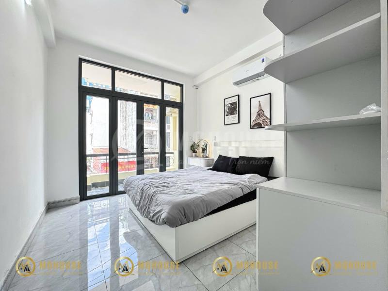 Căn hộ 1pn full nội thất cao cấp ban công lớn cmt8 quận 3 gần toà nhà viettel, vòng xoay dân chủ