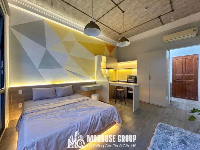 Studio bancol full nội thất ngay ngã 5 chuồng chó - lotte mart  - Ảnh 4