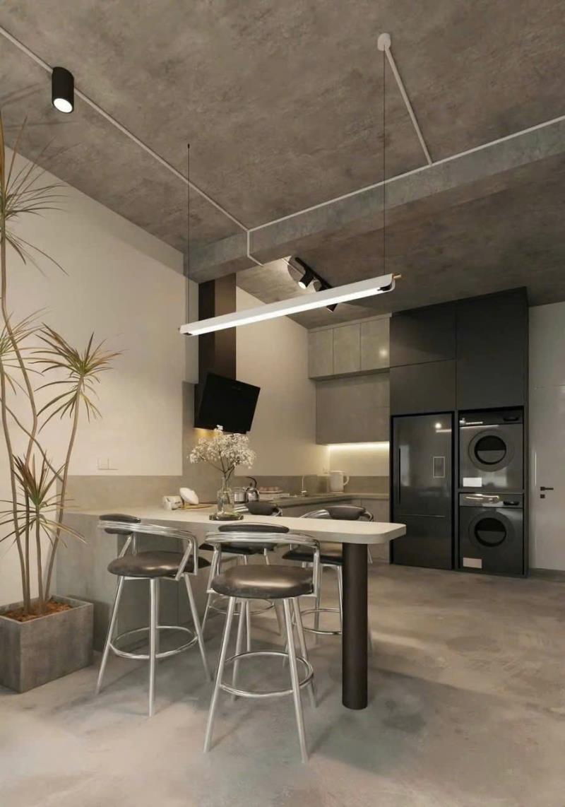 ✨ Căn hộ dịch vụ phong cách industrial | bạch đằng – tân bình | full nội thất, trần bê tông độc đáo, không gian rộng thoáng gần sân bay & ga t3 - Ảnh 3