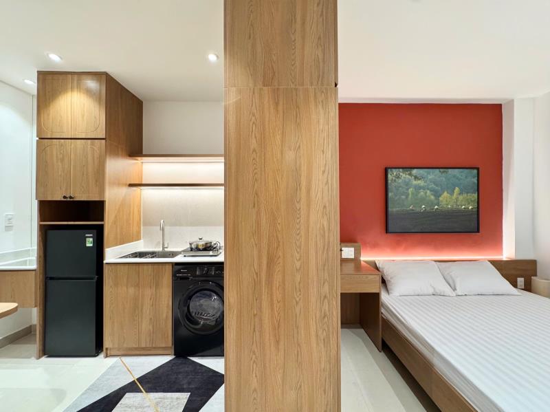Studio tách bếp - tân kỳ tân quý gần aeonmall tân phú - đại học công thương - đại học văn hiến