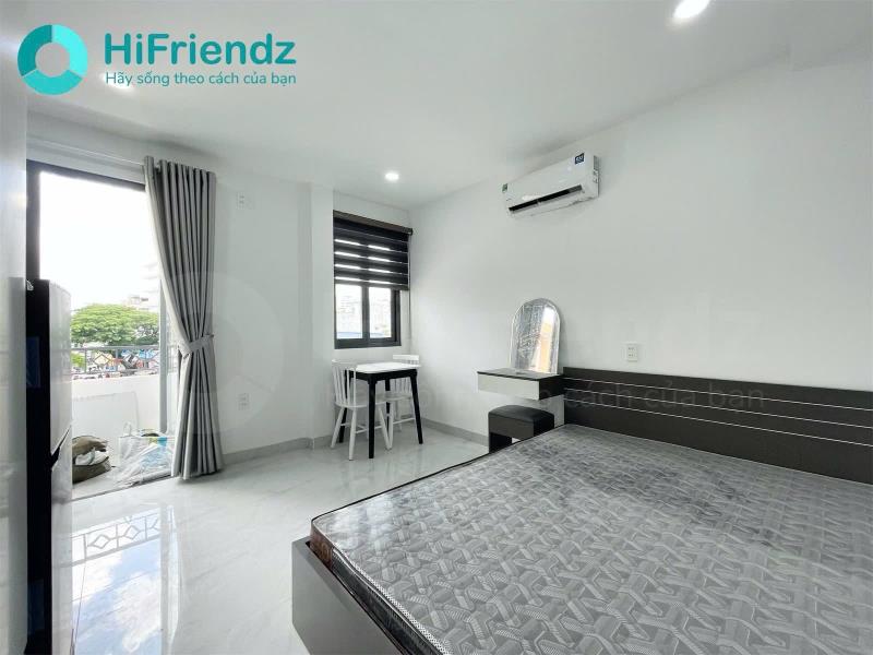 Cho thuê căn hộ bình thạnh full nội thất, ban công, gần hàng xanh, quận 1, quận 3 - Ảnh 2