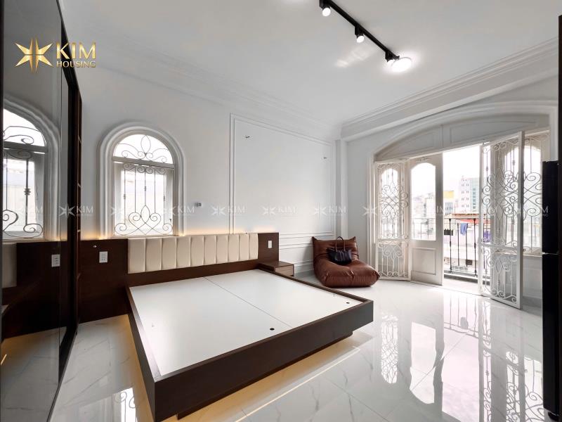 Đúng hình đúng giá căn hộ mới khai trương căn hộ 45m2 ban công lớn full nội thất ngay trần huy liệu gần cầu kiệu giáp quận 1,3 gàn sân bay - Ảnh 3