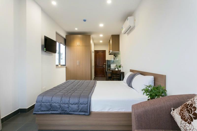 Cho thuê phòng 40m² mới đẹp, ban công view hồ thoáng mát – giáp quận 1, quận 2 | trường sa, bình thạnh - Ảnh 2
