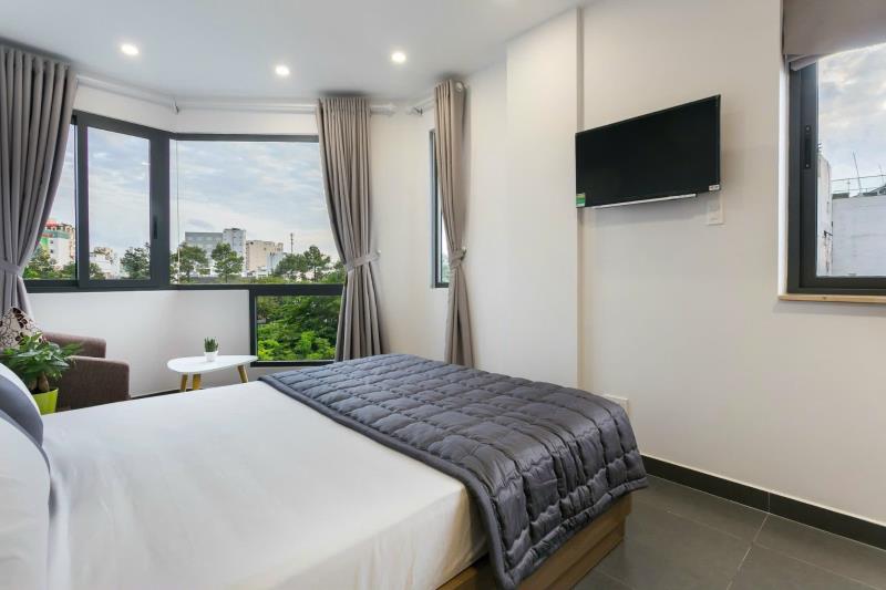 Cho thuê phòng 40m² mới đẹp, ban công view hồ thoáng mát – giáp quận 1, quận 2 | trường sa, bình thạnh - Ảnh 3
