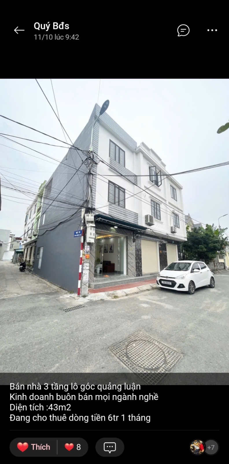 Bán gấp nhà 3 tầng lô góc có thương lượng