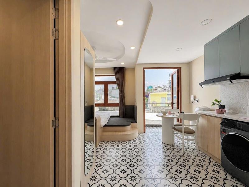 🔥 Căn hộ studio-1pn_40m2_full nội thất_ gần cầu thị nghè 1