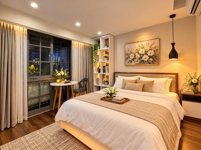 🔥 Căn hộ studio-1pn_35m2_full nội thất_ gần cầu thị nghè 1  - Ảnh 2