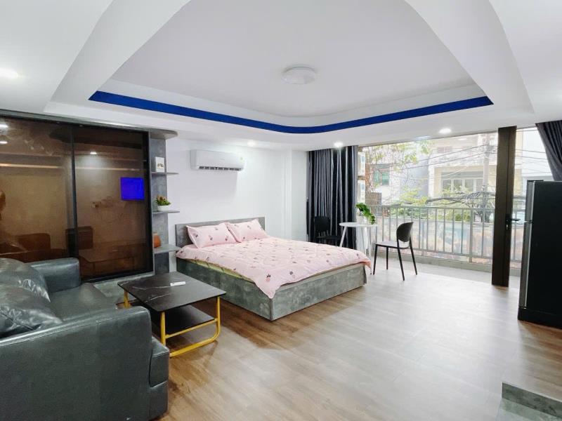 Căn hộ 1 phòng ngủ 45m2 mới keng siêu rộng thoáng ngay giáp quận 1,3- bùi văn thêm, phú nhuận