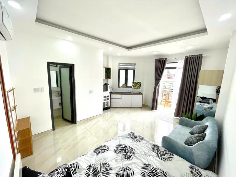 🧨Studio full nội thất - ban công - nhà thang máy - ngay phan đăng lưu  