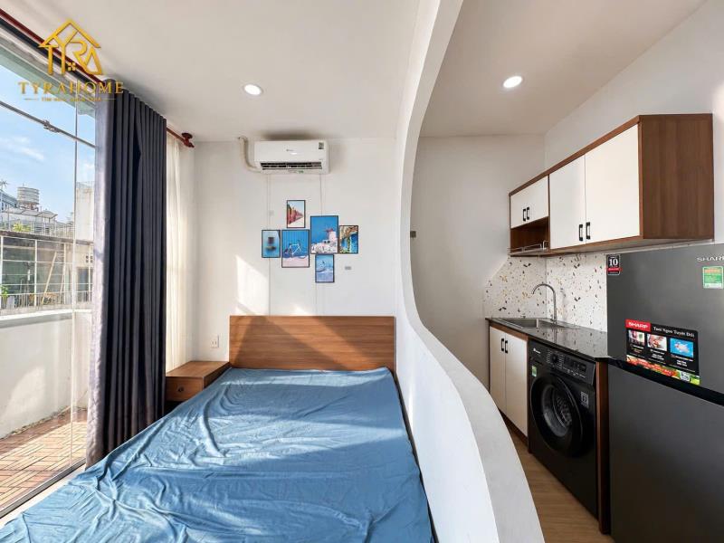 🎇Căn hộ 1pn tách bếp - full nội thất - ban công sân vườn - máy giặt riêng - ngay ngã tư phú nhuận  - Ảnh 4