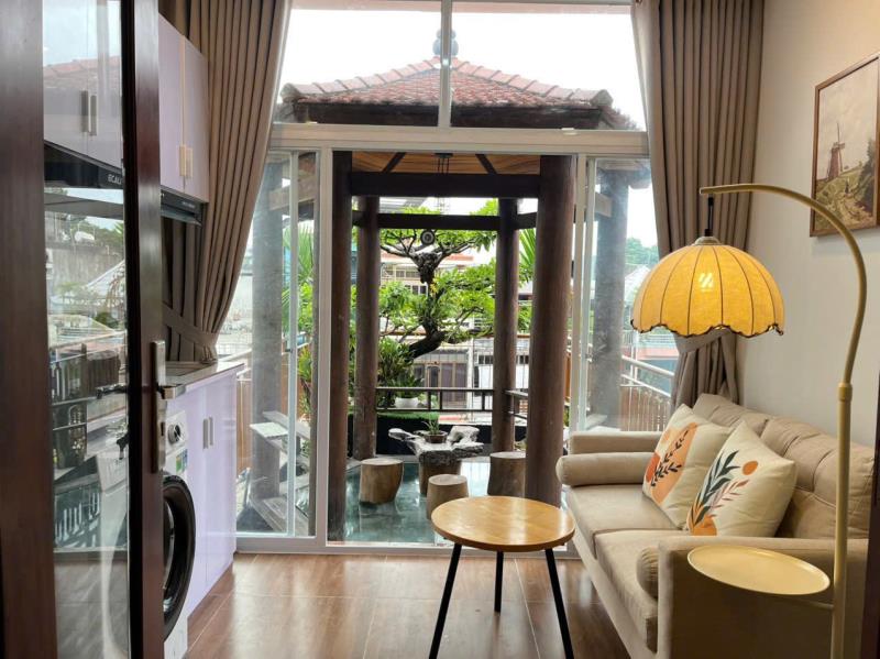 Cho thuê chdv 1pn có ban công/sân vườn siêu chill – máy giặt riêng | tô hiến thành q10