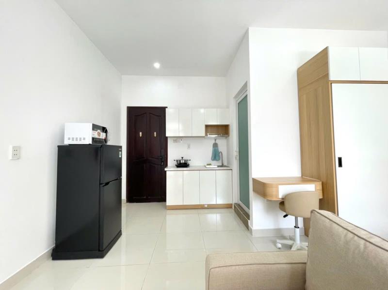Cho thuê căn hộ studio ban công , cửa sổ lớn -phan đăng lưu , phú nhuận gần phan xích long  - Ảnh 2