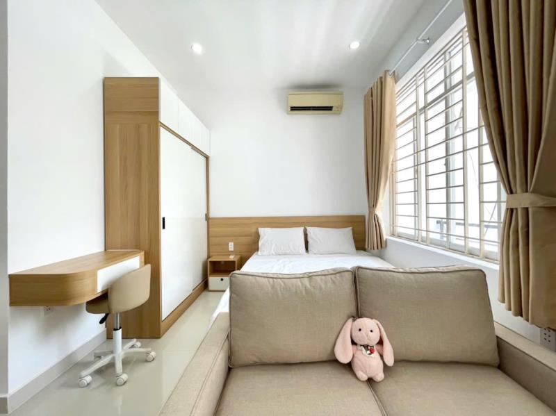 Cho thuê căn hộ studio ban công , cửa sổ lớn -phan đăng lưu , phú nhuận gần phan xích long  - Ảnh 3