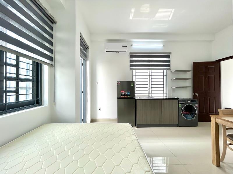 ✨Studio full nội thất - ban công - máy giặt riêng - ngay bờ kè trường sa di chuyển nhanh các quận trung tâm - Ảnh 4