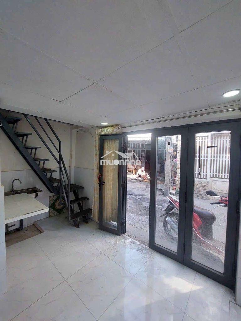 Cho thuê nhà mặt tiền hẽm đường âu dương lân p3.q8 dt.3m5×4m } 1 lầu. - Ảnh 2