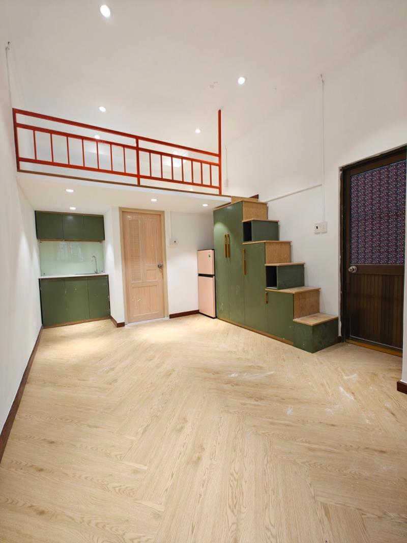 Phòng duplex 40m2 - gác cao - gần ngã tư phú nhuận - quận 3 - lê văn sỹ 