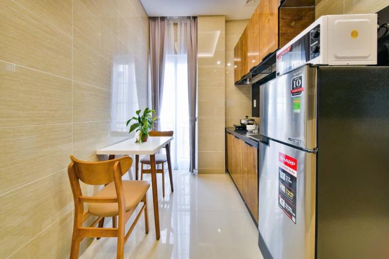 Cho thuê căn hộ 1 phòng ngủ phú nhuận cửa sổ thoáng full nội thất phùng văn cung gần quận 1 - Ảnh 2