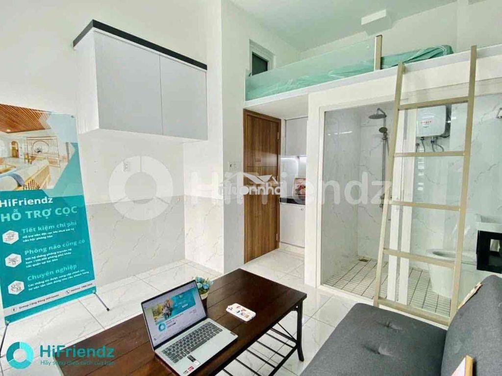Căn hộ có gác, ban công lớn, toà nhà thang máy ngay cầu chà và - Ảnh 4