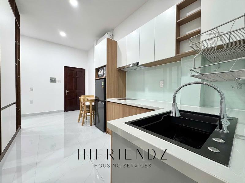 Cho thuê căn hộ full nội thất trần thiện chánh quận 10 ban công thoáng mát máy giặt riêng gần vạn hạnh mall - Ảnh 3